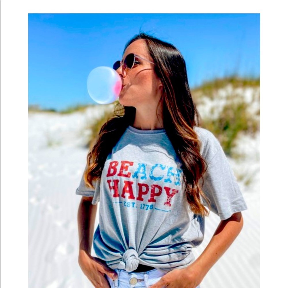 NWOT Beach Happy Tee!!!